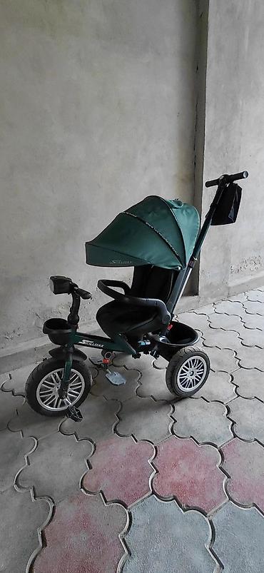 Детские велосипеды: Детский трехколесный велосипед‑коляска Skillmax. Основные — 5