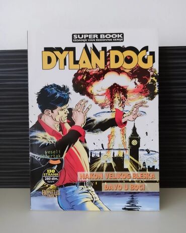 pamucna engleska bluza domaci proizvodac br: Dylan Dog strip,bez ostecenja