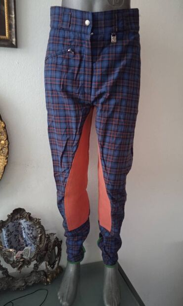 trikotazne pantalone: M (EU 38), L (EU 40), High rise, Other type