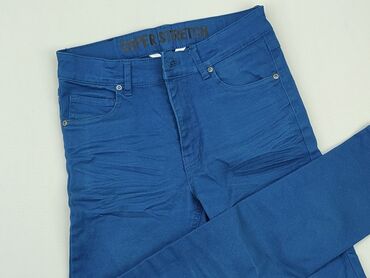 krótkie spodenki jeansowe czarne: Jeans, H&M, 13 years, 158, condition - Good