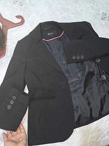 gen: NaraMaxx qadın blazer ceket - Rəng: qara - Model: klassik, tək düyməli — 3