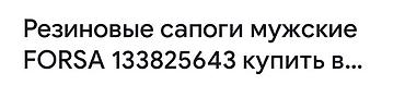 ялывые сапоги: Мужские резиновые сапоги FORSA (модель ) - Материал: морозостойкая — 1