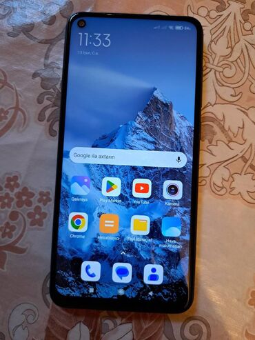 ucuz işlenmiş telefonlar: Xiaomi Redmi Note 9, 64 ГБ, цвет - Синий, 
 Сенсорный, Отпечаток пальца, Беспроводная зарядка