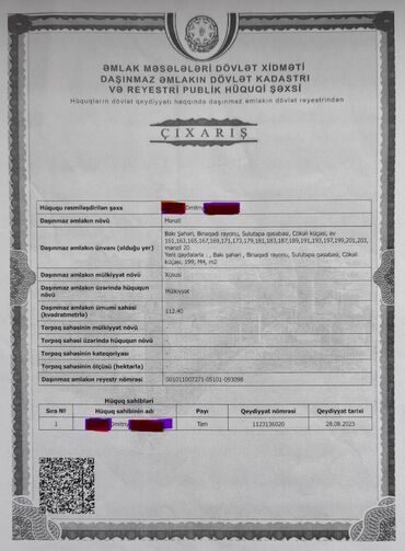 Yeni tikili: Xocəsən, 4 otaqlı, Yeni tikili, m. Xocasən, 112 kv. m — 30