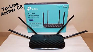 tether: Wi-Fi роутер TP-Link Archer C6 — гигабитный двухдиапазонный роутер — 1