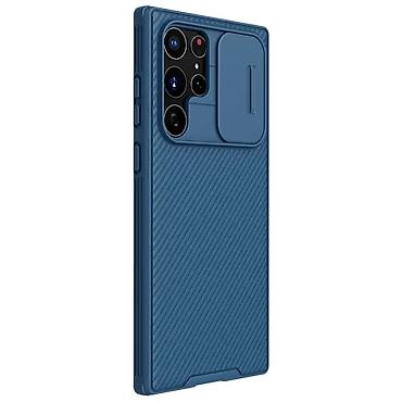Maske i futrole za telefone: Maska Nillkin CamShield Pro za Samsung Galaxy S22 Ultra plava. Uz brzu — 3