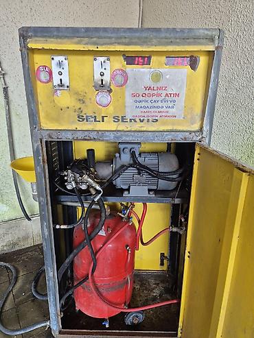 Ödənişli köpük və su verən self-servis avtomobil yuma aparatı Məhsul