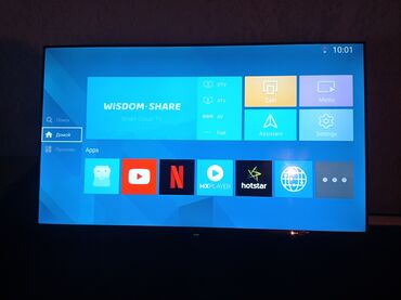 ses sisdemi: İşlənmiş Televizor Hisense Led 43" FHD (1920x1080), Ünvandan götürmə