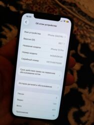 Apple iPhone: IPhone 12 Pro, Б/у, 128 ГБ, Голубой, Чехол, 77 % — 6