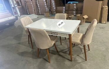 Masa və oturacaq dəstləri: Qonaq otağı üçün, Yeni, Açılmayan, Dördbucaq masa, 6 stul -da lalafo.az — 21 Masa və oturacaq dəstləri: Qonaq otağı üçün, Yeni, Açılmayan, Dördbucaq masa, 6 stul — 21