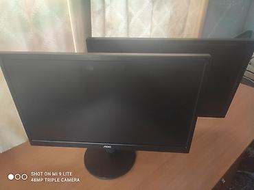 ryzen 5600x: Монитор, AOC, Б/у, LED, 21" - 22" — 2