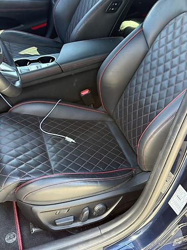 Другие автомобили: Редкая модификация Genesis G70, темно-синий седан бизнес‑класса с — 12