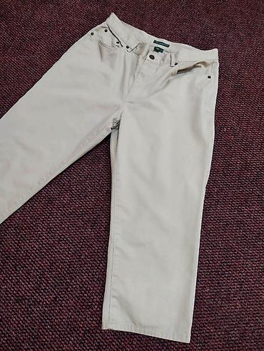 Pantalone: Ralph Lauren pamučne tri četvrt ženske pantalone Prelepe superiorne — 2