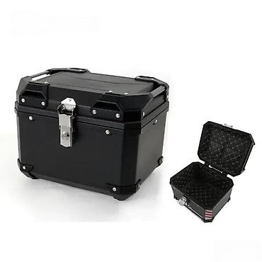 na naduvavanje: Aluminijumski kofer/top case za motocikl - Materijal: čvrst — 1