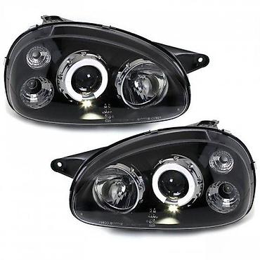 CRNI ANGEL EYES FAROVI OPEL CORSA B (0) | Crni tuning sportski clear