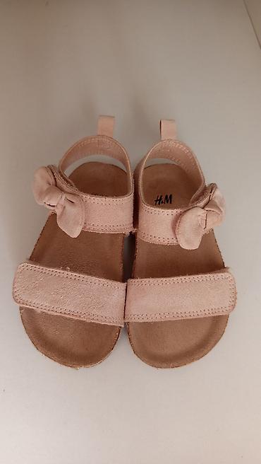 слипоны hm: Классные летние сандали для девочки. H&M оригинал. Размер 20/21. В — 4
