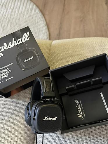 hoco eq34 plus: Marshall Major V – беспроводные накладные наушники - Фирменный дизайн — 2