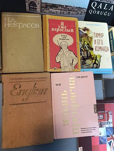 Книги и журналы: Məhsul: Qarışıq kitab dəsti Tərkib: - Aleksandr Düma – “Qraf — 3