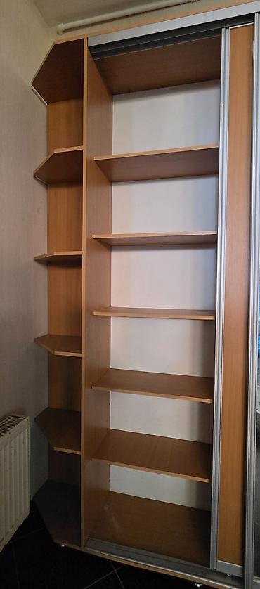 divarda kitab refi: İşlənmiş, 3 qapılı, Güzgülü, Bej, Kupe, Düz dolab — 3