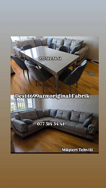 Dest mebel dəsti – original fabrik istehsalı Qiymət: 1699 AZN (şəkildə
