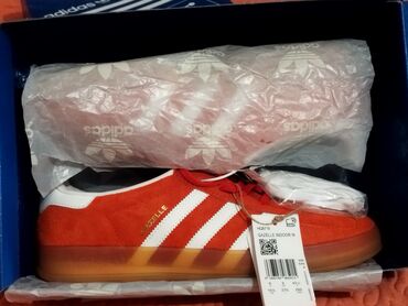 Кроссовки и спортивная обувь: Мужские кроссовки, 43, Adidas Originals, Новый, цвет - Красный, Самовывоз