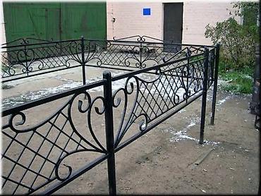 Сварка: Ограда на могилу Кованая Оградка Кованные оградки Ограждение — 28