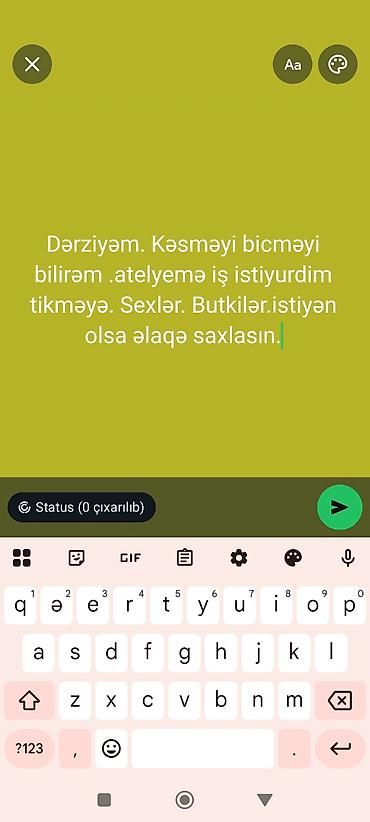 Paltar tikişi: Peşəkar dərzi xidməti - Kəsim və biçim üzrə peşəkaram, ölçüyə uyğun — 1