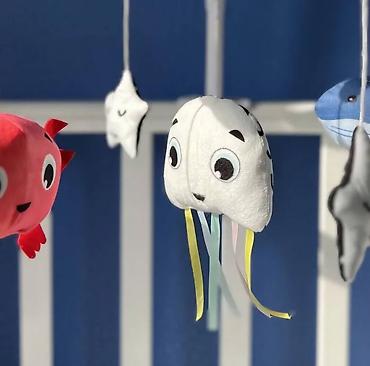 Muzičke igračke: Muzicka vrteska za krevetac Ocean Muzička vrteška za bebi krevetac – — 11