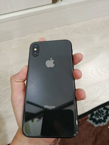 плитка буу: IPhone X, Жаңы, 256 ГБ, Кара, 100 %