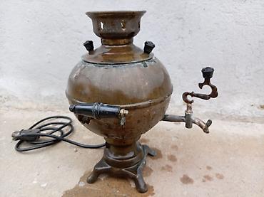qas epilyatoru: İşlənmiş Elektrik Samovar, 3 l — 2