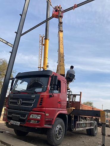 Транспорт: Услуги автокрана и манипулятора - Автокран на базе грузовика: подъем — 1