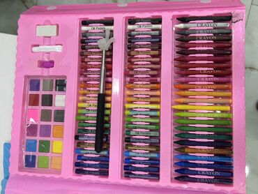 Masaüstü dəstlər: Uşaq üçün rəsm və yaradıcılıq dəsti – 208 hissə - Şirin unicorn — 6