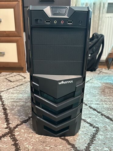 корпусь для пк: Корпус ПК, Б/у, Winstar, Micro-ATX, цвет - Черный