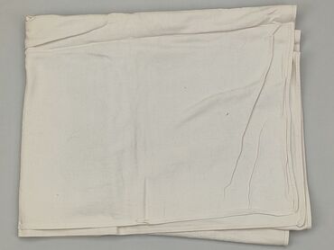 Tekstylia: Tkanina 90 x 144, kolor - Biały, stan - Zadowalający