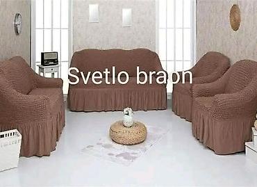vitorog sofe: Prekrivaci Za Trosed Dvosed I Fotelju Sa karnerom Cena kompleta 4600 — 2