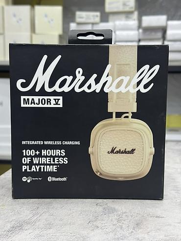 i5 14: Беспроводные накладные наушники, Marshall, Новый — 1