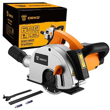 lazer acar: DEKO DKC1800W ştrobkəsən (divar dərinləyici) - Güc: 1800 Vt - — 1