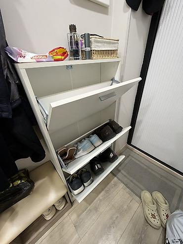 вешалки для рубашек: Компактная обувница с откидными секциями - Тип: узкий шкаф для обуви — 3