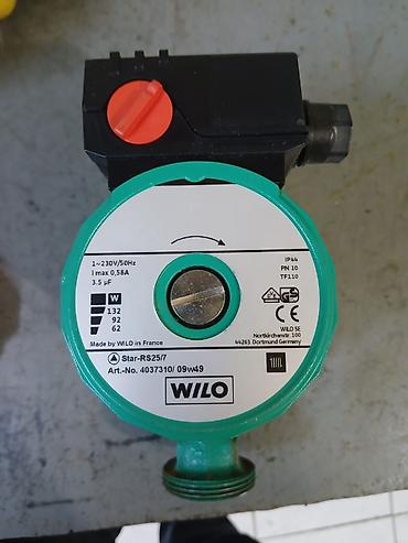 wilo nasos: Nasos, İstilik radiatorları üçün, quraşdırılma Səthi, Yeni — 1