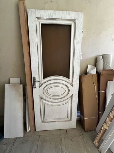 otaq qapılar: MDF Otaq qapısı 80x200 sm, İşlənmiş