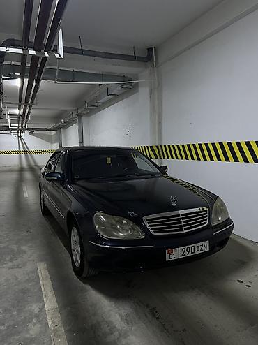 мерс 815: Mercedes-Benz S-Class: 2001 г., 4.3 л, Типтроник, Бензин, Седан — 4