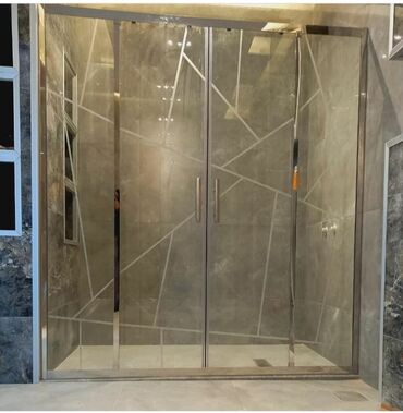 Duş kabinaları, arakəsmələr: Yeni Arakəsmə, Künc üçün, Pulsuz çatdırılma — 13