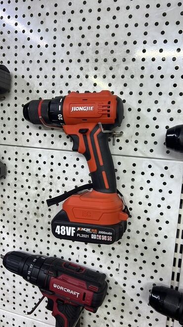 слесарные инструменты: Аккумуляторные шуруповёрты/дрели 1) JIONGJIE 48VF - Тип