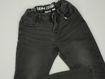 bershka jeansy skinny: Spodnie jeansowe, Peppers, 13 lat, 158, stan - Bardzo dobry