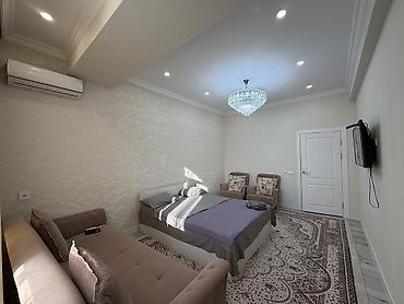 belgravia: 1 комната, Асанбай мкр, Душевая кабина, Постельное белье, Кондиционер — 1