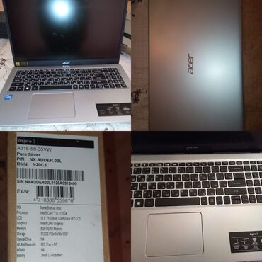 acer laptop fiyatları ve özellikleri: Acer notebook 770azn. Yeni kimidir, az istifade olunub, alinib