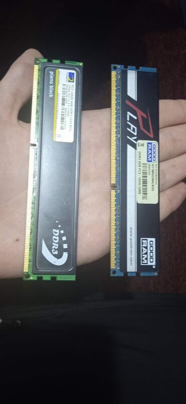 8gb ram: Оперативная память, Б/у, Goodram, 2 ГБ, DDR3, 1333 МГц, Для ПК