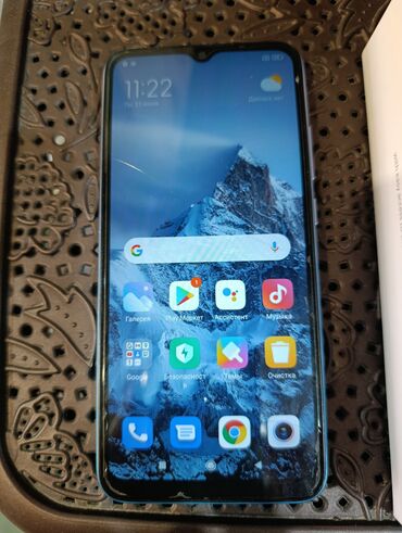 игровой корпус пк: Redmi, Redmi 9A, Колдонулган, 32 ГБ, түсү - Көгүлтүр, 2 SIM