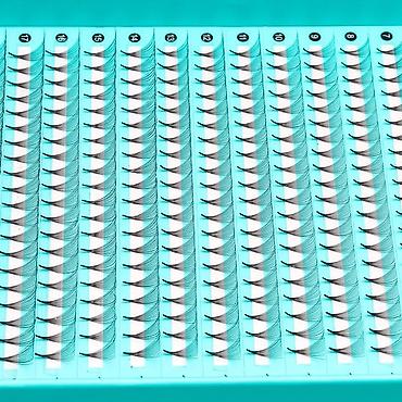 dor goz: Hazır kirpiklər 400 ədəd - 30 ₼ Uzunluq - 8mm Qalınlıq - 14D Son 1 — 8