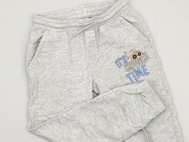 spodnie gorskie zimowe: Sweatpants, Little kids, 7 years, 122, condition - Fair